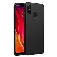 Case Xiaomi Mi8 Mi 8 Slim Matte Case Premium Soft Black Doff #SNWSLD