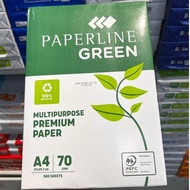 TBMO A4 HVS Paper 70 gr 70 gsm 70gram PAPERLINE GREEN a4 paper a4 paper 70gsm