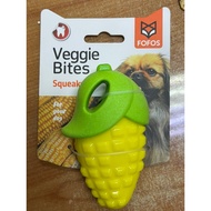 FOFOS VEGGIE BITE SQUEAKY TOY