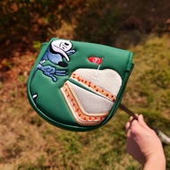 LAB DF3 Golf Push Rod Set Cartoon Embroidered Pattern PU Waterproof and Durable Fabric