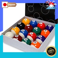 WARMTOOL 16-Piece Billiard Ball Set - 57.2mm Hard Plastic Resin Balls for 9-Ball and 8-Ball Pool Gam
