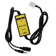 6 + 6PIN Car Radio Digital USB MP3 Interface CD Changer Adapter with 3.5mm AUX In Input for TOYOTA L