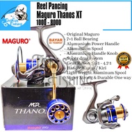 reel pancing maguro thanos xt 1000 - 8000 ( 7+1 bearing ) power handle - 4000