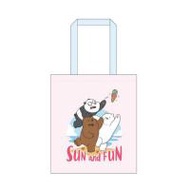 VS กระเป๋า Shopping Bag We Bare Bear ชมพู (535958-487150010)