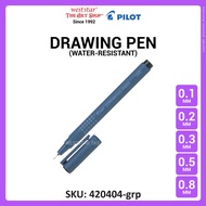 [Weststar TAS] Pilot Drawing Pen, Water-Resistant Drawing Pen, Pigment Ink Pen (0.1, 0.2, 0.3, 0.5, 
