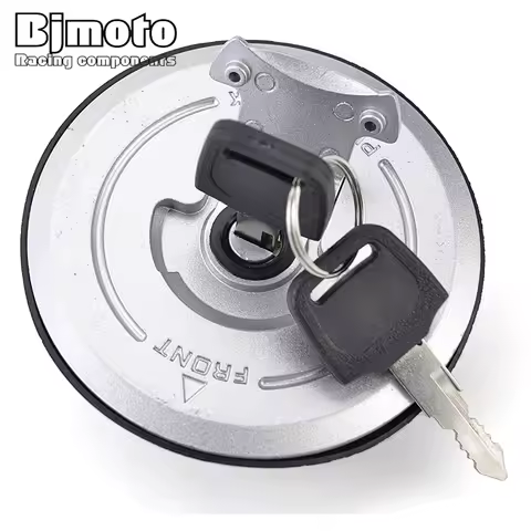 Fuel Gas Tank Cap Cover with Key For Honda VTX1800 N1 N2 N3 R R1 R2 R3 NX500 Dominator XRV750 Africa