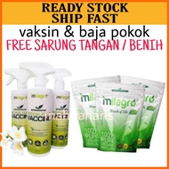 Baja Milagro Organik Terbaik Vaksin Milagro Baja Pokok Sayur Bunga Booster Tanaman 1Kg Spray Serangg