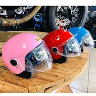 BKP Helmet Kanak / Children Helmet / Helmet Budak Siap Visor