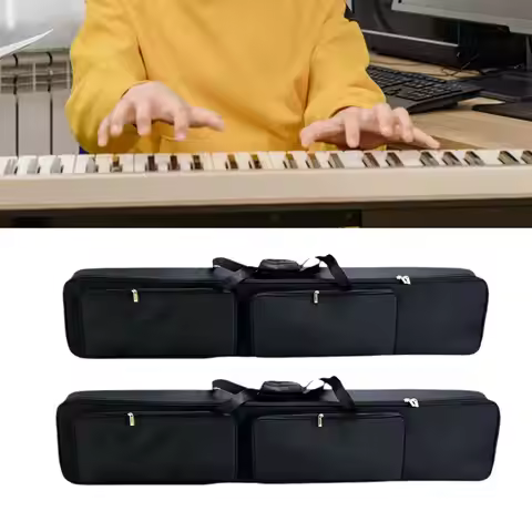 88 Key Electric Piano Keyboard Gig Bag 88 Key Electric Piano Bag Handbag Practical Padded Electronic