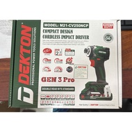 Dekton M21-CV250NCP 21V Cordless Screwdriver Body (Gen 3 PRO)