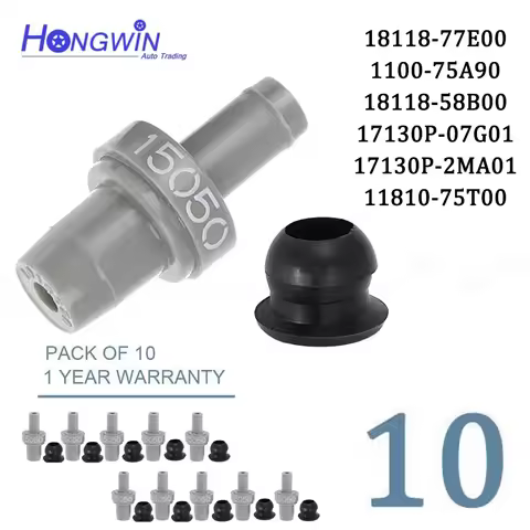 1/10pcs PCV Valve Fits Suzuki Honda Nissan Toyota Mazda 110075A90 17130P2MA01 1181241B00 17130-P2M-A