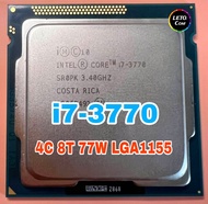 ซีพียู CPU Intel Core i7-3770 3.4 GHz 4คอ8เทรด 77W LGA 1155 ฟรีซิลิโคลน1ซอง i7 3770