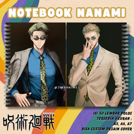 NOTE BOOK NANAMI JUJUTSU KAISEN / NOTEBOOK NANAMI JUJUTSU KAISEN / BUKU CATATAN NANAMI JUJUTSU KAISE