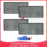 Hepa Filters for Dreame L10S Pro Ultra / X30 Ultra / X40 Ultra / L40 Ultra Robot Vacuum Cleaner Repl