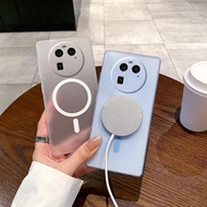 Matte PC Hard Translucent Case For Nothing Phone 3A Pro Magnetic Wireless Charge Shockproof Cover Fo