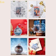 Eon Sublimation Blank Pendant Heat Transfer with Rope for Holiday DIY Pendants