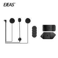 Type-C Earphone Microphone + Clip For EJEAS V4 plus V6 pro+ Motorcycle Helmet Intercom Headset Acces