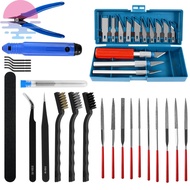 46Pcs 3D Printer Tool Kit Multipurpose 3D Printer Accessories Set Durable Removal and Cleaning Tool 