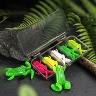 Seas 3 7cm 4 7cm Artificial Fishing Lures with Hook Frogs Crankbait Lures Soft Baits