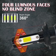 สำหรับ BMW S1000RR 2013-2017 S1000XR (ไฟฉายคาดศีรษะ)-(1คู่) ไฟหน้าไฟฉายคาดศีรษะ LED ชุดแปลง6000K plu