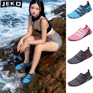 JEKO Water Shoes Perempuan&Lelaki Quick-Dry Soft Kasut Air Outdoor Swimming Beach Shoes Hiking Shoes