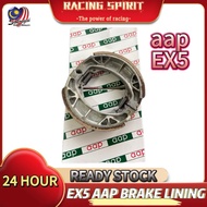 EX5 ORIGINAL AAP DRUM BRAKE LINING HUB BELAKANG EX5 DREAM WAVE100 WAVE125