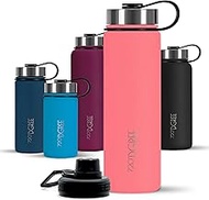 720°DGREE Vacuum Insulated Water Bottle "noLimit" - 410ml - Leak-proof, BPA-Free - Stainless Steel T