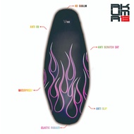 Motorcycle Seat Cover - Akuma Seat Cover - Akuma Flame