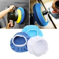 carlvison.sg 12 Packs Microfiber  Nonwoven Cotton Car Polishing Bonnet Set 6in/150mm Buffing Pads fo