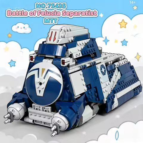 MOC 75435 MTT 976PCS Battle Of Felucia Separatist Building Blocks Model Toys For Kids Christmas Birt