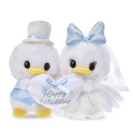 [日本直送] Disney Donald Duck & Daisy Wedding Plush Toy 迪士尼 唐老鴨 結婚 公仔