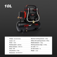 JLD Mesin Kompresor Angin 30L Kompresor Listrik mini lengkap 1100W Air Compressor 0.8MPa Kompresor A