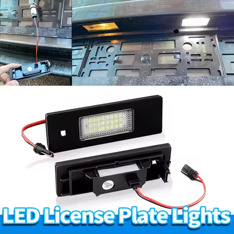 CANBUS LED License Plate Light for BMW 1 3 5 6 7 Series X5 X6 Z4 E60 E63 for Mini Cooper Clubman Cou