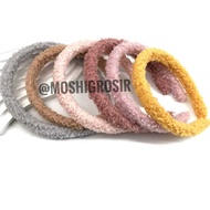 1PC - KRIWUL FUR HEADSET/ WOOL HEADSET SHEEP FUR HEADSET