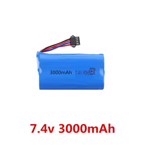 HUINA 770S Parts / 7.4v 3000mAh / Charging Cable / Battery / Suitable For: HUINA 1509 1501 770S RC T