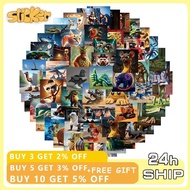 80pcs Tung Tung Sahur Italian Brainrot Stickers Decoration Notebook Phone Waterproof Sticker