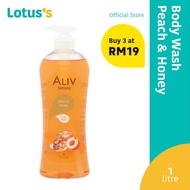 Aliv Senses Peach & Honey Body Wash (1L)