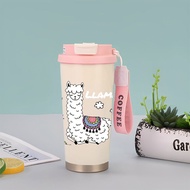 TERMOS Llama Animals Cutie Tumbler Coffee Stainless Steel CUP 500 ML Vacuum Mug Thermos Coffee Cup C