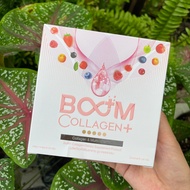 Boom Collagen Plus  บูม คอลลาเจน พลัส (1 กล่องมี 14 ซอง EXP.11/2025)