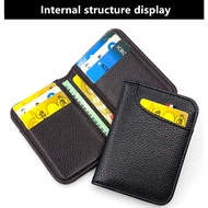 Men's Credit Card Holder Leather Wallet