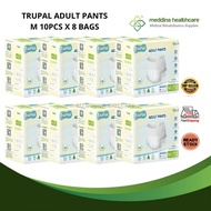 MEDDINA Trupal Adult Pants M (10pcs X 8bags)