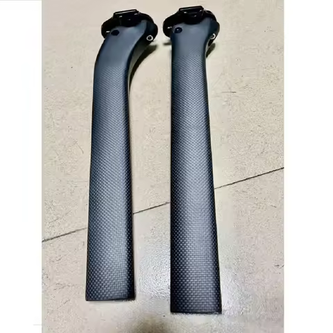New Ultralight Carbon Seatpost Rod 340mm For F8/F10/F12 Bicycle Saddle Compatible 0 Degree 25 Degree