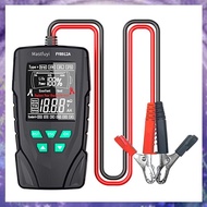 Car Battery Tester 12V/24V Battery System Analyzer 50-2000CCA Battery Health Display Comprehensive D