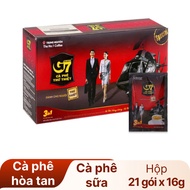 CÀ PHÊ SỮA HÒA TAN G7 3IN1 336g (21 GÓI x 16GR) - 23287