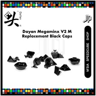 [JPEARLY] Dayan Megaminx V2 M Replacement Black Caps