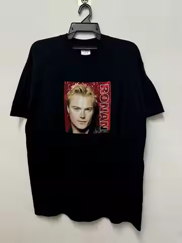 Vintage 00 s Ronan Keating Tour Promo Album Band T Shirt Rock Music Size L
