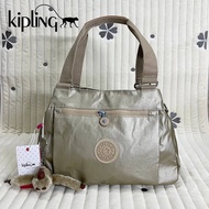 กระเป๋าถือและสะพายไหล่ KIPLING ELISE HANDBAG  วัสดุ Nylon +Polyester ขนาดกำลังพอดี จุของได้มาก งานแท