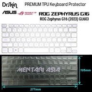 Keyboard Protector ASUS ROG Zephyrus G16 GU603 2023 - DrSkin Premium TPU