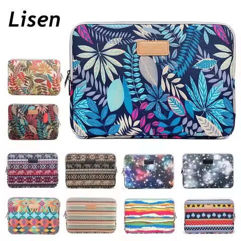 Brand Lisen Laptop Bag 10,11,12,13.3,14,15.6 Inch,Man Lady Sleeve Case Cover For MacBook Air Pro M1 