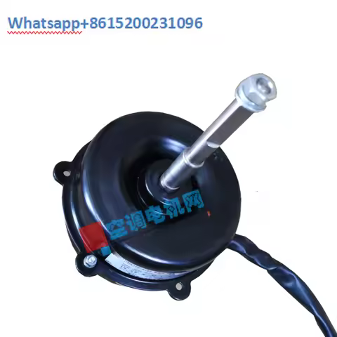 Air conditioning motor air source heat pump YDK120-60-6 YDK120-6-60 cold storage motor Add capacitor